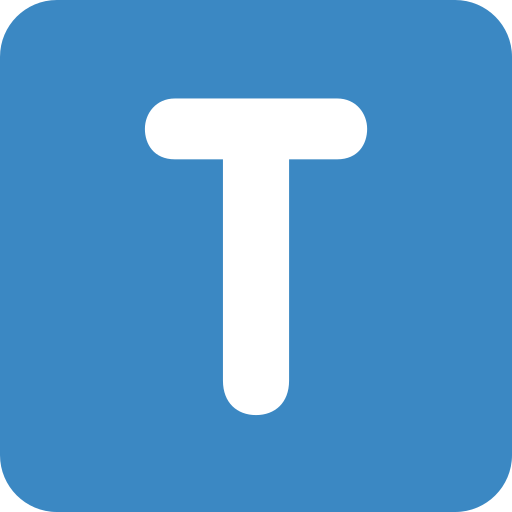 letter T emoji