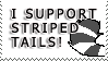 i support striped tails!