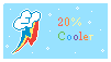 20% cooler